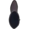MARCO TOZZI Damen Stiefel Stretch Langschaft Blockabsatz 2-25512-43, Größe:38 EU, Farbe:Grau - Grau - 38