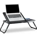 Relaxdays Laptoptisch fürs Bett (10013215)