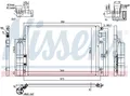 NISSENS 94439 Kondensator, Klimaanlage für Renault