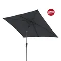 Doppler Balkonschirm LIFE 250x200 Lift Kurbel Knicker Mast 38mm Anthrazit
