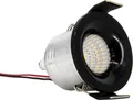 PremiumX LED Mini Spotlight schwarz Einbaustrahler 3W 240V Deckenspot
