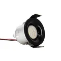 PremiumX LED Mini Spotlight Einbauspots 3W 240V 3000K 300LM Deckenspot Decken-Einbau-Strahler warmweiß ALU schwarz Einbauleuchte Spot-Strahler
