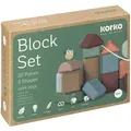 Korko bunte Korkbausteine 20 Stück - Bunt