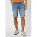Redpoint Jeansbermudas SHERBROOKE 5-Pocket Jeans Bermudas mit Stretch blau W36