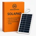 5V 5W Solar Panel USB Ladegerät Outdoor Handy Schnellladegerät DE.