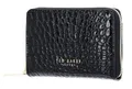 Ted Baker Geldbörse Varlee Croc Effect Small Zip Around Wallet Black schwarz