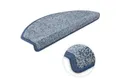 Metzker® Stufenmatte Stufenmatten Ventura Halbrund Hellblau 15 Stück, halbrund, Höhe: 8 mm, 15 Stück im Set - Hellblau