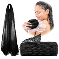 Afrikanischer Netzschwamm, Authentisch, Mit Knoten, Peeling-Bad-Waschlappen, Ech