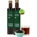GreatVita 2x 500ml Schwarzkümmelöl | gefiltert & kaltgepresst | aus kontrolliertem Bioanbau