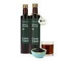GreatVita Schwarzkümmelöl bio kaltgepresst 1L (2x 500 ml) - 100% rein, vegan - Black Seed Oil - Schwarzkümmelöl kaltgepresst und gefiltert für Küche, Haar-& Körperpflege - ohne Zusatzstoffe