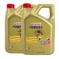 CASTROL Power 1 4T 20W-50 2-Rad Motorenöl API SN, JASO MA2, 2x4 Liter