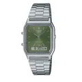 Casio AQ-230A-3AMQYES Uhr Analog Digital Vintage Unisex Goldfarben