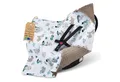 Einschlagdecke Babyschale Baby Decke 90x90 cm - Fußsack Blanket für Kinderwagen, Totsy Baby