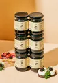 KoRo - Essig Perlen 6 x 200 g - Kleine weiche Perlen mit einem flüssigen Kern mit "Aceto Balsamico di Modena I.G.P." - Im 200g-Vorteilsglas - Vegan - Zum Garnieren von herzhaften und
