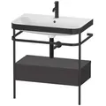 Duravit Waschtischunterschrank mit Metallkonsole „Happy D.2 Plus“ 77,5 × 85 × 49 cm
