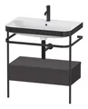 Duravit Happy D.2 Plus C-Bonded Set mit Metallkonsole 1 Schubkasten mit...