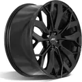 AEZ Leipzig black polished 9x20 ET35 - LK5/112 ML66.6 Alufelge schwarz