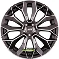 AEZ Leipzig black polished 9x20 ET35 - LK5/112 ML66.6 Felge Alu