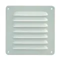 Marley Aluminium Lüftungsgitter Gitter 155x155 weiß wetterfest