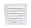 Marley Lüftungsgitter Aluminium 155x155 weiß - 063003