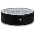 Errebi Group - Exit Silver Classic Whirlpool (4 Personen) - Schwarz