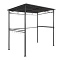 Angel Living Grillpavillon 218x150x215cm, Winddicht mit Seitenregalen Gartenpavillon Regalen Gartenlauben mit UV-Schutz, BBQ Pavillon aus Stahl