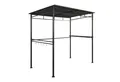Angel Living Grillpavillon Grillunterstand für Garten und Party, BBQ Pavillon 218x150x215cm, Winddicht mit UV-Schutz und Seitenregalen, Stahl Gartenpavillon
