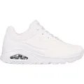Skechers Uno Sneaker Damen in white durabuck-mesh trim, Größe 39 1/2