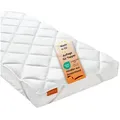 Matratzenauflage Matratzenschoner Komfort 100 sleepling, für 30 cm Matratzenöhe weiß 80 cm x 200 cm