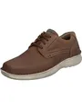 Josef Seibel Herren Bequemschuhe Alan 03,Weite K (Extra weit),Wechselfußbett,Schnuerer,straßenschuhe,Schnuerung,Tabak-Kombi,43 EU