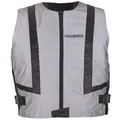 Modeka Doc Silver Warnweste, grau, Größe 3XL für Männer