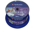 Verbatim 43703 1x50 Verbatim DVD+R Double Layer 8x Speed, 8,5GB wide printable
