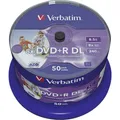 Verbatim 43703 DVD+R DL Rohling 8.5 GB 50 St. Spindel Bedruckbar