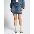TOM TAILOR Denim Minirock Röcke Mini-Jeansrock mit Herz-Print blau XS
