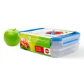 emsa Frischhaltedosen CLIP & CLOSE 7,7 cm hoch transparent 2x 0,6 l, 2 St.