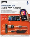 Nero Bluetooth 5.0 Audio AUX-Adapter | Receiver & Transmitter für Auto, HiFi-Anlage, Lautsprecher | USB Dongle mit 3,5 mm Klinke | Keine Batterie, automatisch startend | Plug & Play