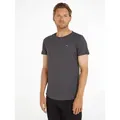 Tommy Jeans T-Shirt TJM SLIM JASPE C NECK Classics Slim Fit mit Markenlabel schwarz XL (52)