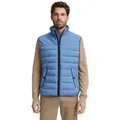 TOM TAILOR Steppweste mit Taschen blau L (50/52)