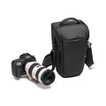 Manfrotto Advanced Holster L III, Kameratasche, DSLR-Tasche mit Objektiv, Kameratasche mit Stativhalterung und Regenschutz, Fotografie Zubehör