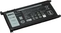 Dell - Laptop-Batterie (gleichwertig mit: Dell WDX0R, Dell 08YPRW) - Lithium-Ionen - 3 Zellen - 3500 mAh - 42 Wh - Schwarz - für Dell 13 3379, 3189, Inspiron 13 53XX, 13 73XX, 15 55XX, 17 57XX, Vostro 14 5468, 15 5568