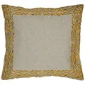 Handgefertigter Kissenbezug Frisia Gold 40x40cm - Boho Vintage Deko