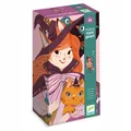 Djeco Riesenpuzzle 36 Teile Karte "zauberin Lily" für Kinder ab 4 Jahren