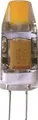 Megaman LED Leuchtmittel G4 MM49162 | 1,2W 12V AC | 100lm | warmweiß 2800K |  | Stiftsockel | Ø9mmx30mm | 15.000h