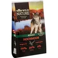 Dehner Wild Nature Hundefutter Hochmoor, Trockenfutter getreidefrei / zuckerfrei, für ausgewachsene Hunde, Ente, 4 kg