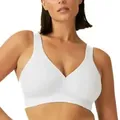 NATURANA BH Athleisure Soft Bra Weiß Baumwolle D 85 Damen