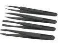 4-teiliges Kunststoff Pinzetten Set