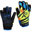ATTONO Kinder Mountainbike Handschuhe Gel Fahrrad Warme Fahrradhandschuhe - Größe 5