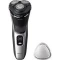 Philips Shaver 3000 Series S3143/00 Elektrischer Nass- und Trockenrasierer - Grau