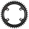 Wolf Tooth Components 110 BCD Asymmetrischer Aero Kettenblatt mit 4 Bolzen für GRX Drop-Stop ST 46T Kurbeln
