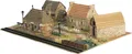 Domus Kits Modellbausatz DiH0rama 2 HO, Maßstab 1:87, (Modellbausatz, 1547-tlg., Dorf), Made in Europe